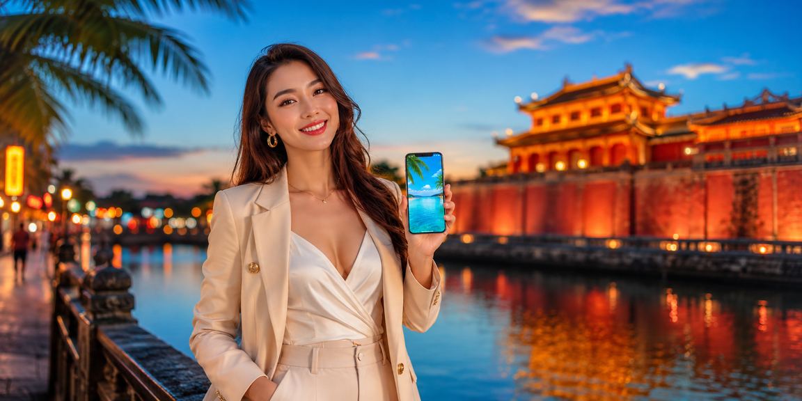 Người dùng trải nghiệm giao diện di động 2pi tại Huế
