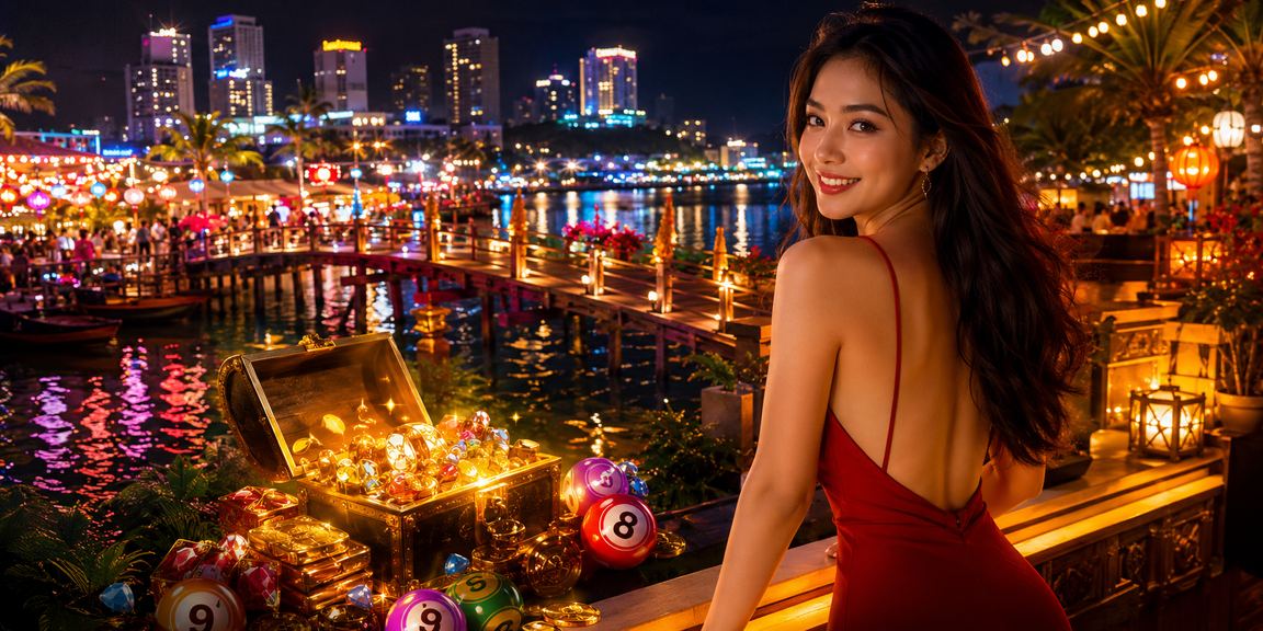 Giao diện xổ số điện toán và trò chơi casino trên 2pi tại Nha Trang